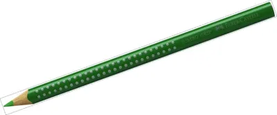 Produktbild von Farbstift Jumbo Grip permanentgrün Packung mit 12 Stück
