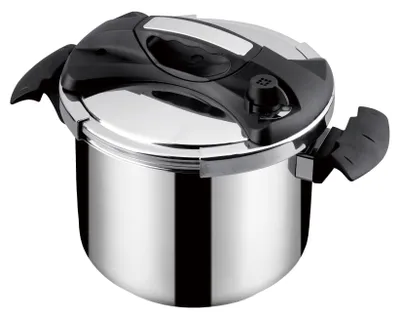 Produktbild von 24cm Schnellkochtopf 8L Topf Kochtopf Dampfkochtop Edelstahl Induktion