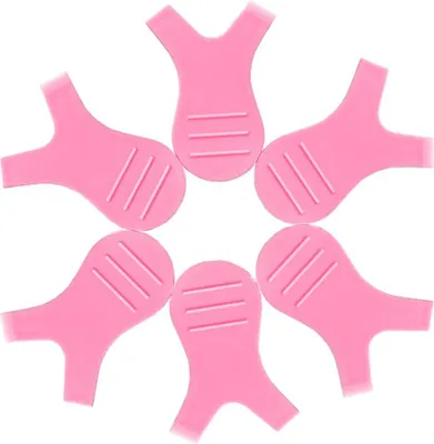 Produktbild von 20 Stücke Silikon Wimpern Schildpads, Y-Form Wimpern Perming pads, Silikon Wimpernlifting Pads, Wimpern Lockenwickler Pads Silikonpads Für Wimpernwelle (Rosa)