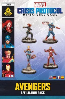 Produktbild von Marvel: Crisis Protocol  Avengers Affiliation Pack