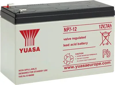 Produktbild von MONACOR NPA-12/7 Blei-Akkumulatoren-Serie, 12 V