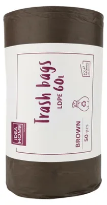 Image de IDEA HOME - 50 sacs poubelle en LDPE, sacs pour déchets, sacs poubelles, sacs pour ordures ménagères