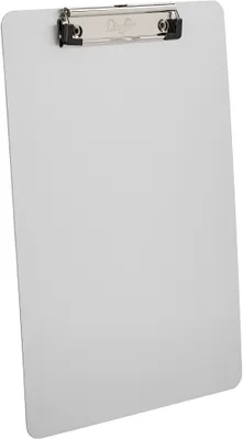 Produktbild von Klemmbrett A4 Aluminium mit flachem Clip