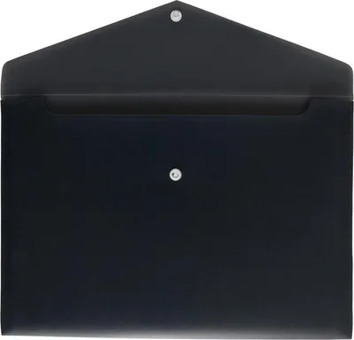 Produktbild von 10 farbige Briefumschläge / Versandtaschen DIN C4 / Farbe: transluzent schwarz