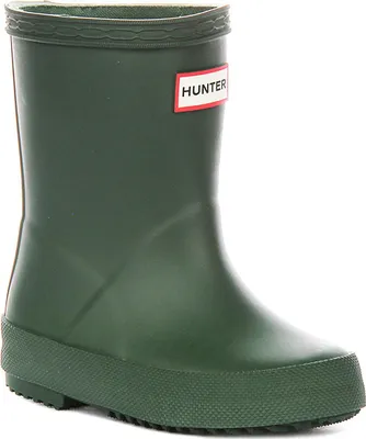 Produktbild von Hunter Kids First Boot in Grün für Kinder – Größe 1 (UK) – 33 (EU) – 3G/2B (US) / Grün