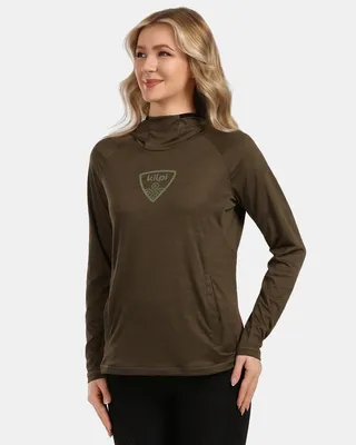 Produktbild von Damen-Trainingssweatshirt Kilpi AILEEN-W, KHAKI, Größe 34