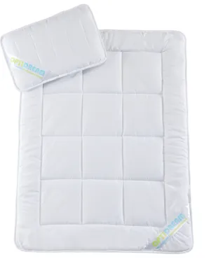Produktbild von Kinderdecke Babydecke Bett Bettwäsche Set Steppdecke Bettdecke Decke 100x135 Kissen 40x60 Mikrofaser