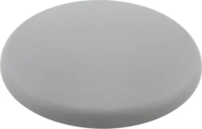 Obrázok produktu pre Extra plochý kryt rozvodnej skrinky PVC sivý Baldachín Stropná skrinková uzáver ľahký, okrúhly, 135 mm