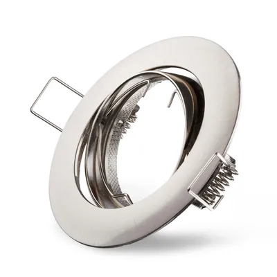 Produktbild von Einbaustrahler Eisen gebürstet schwenkbar 68mm max. 50W