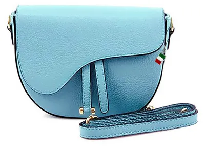 Produktbild von Tasche hellblau Florence Leder OTF810H