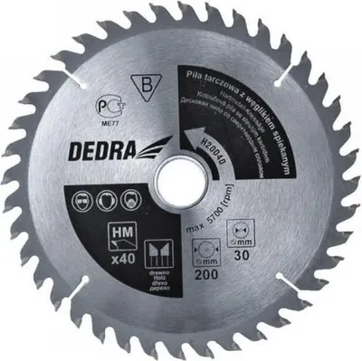Produktbild von DEDRA H210100 Blatt de Kreissägeblatt 21 cm 1 Stück(e)