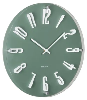 Produktbild von WANDUHR Esencia Elevated - Grün - 40/40/ cm