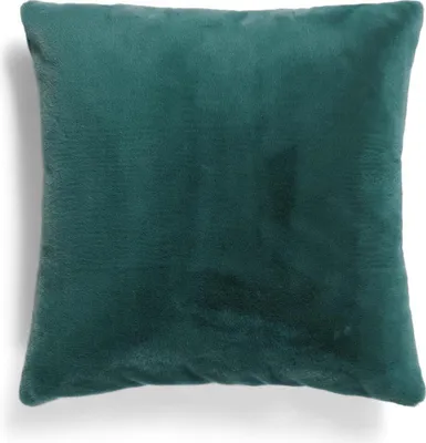 Produktbild von Essenza Kunstfell Zierkissen Furry  Farbe Reef green Größe 50x50