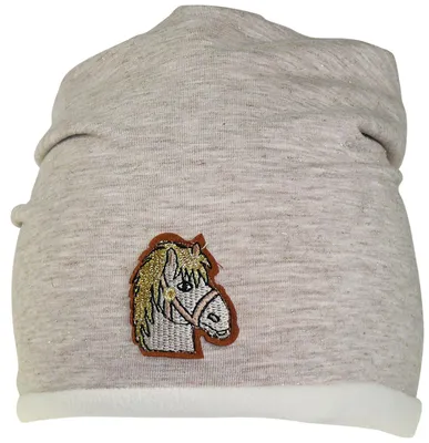 Produktbild von Beanie Mädchen Mütze Kindermütze Wintermütze, beige, 55