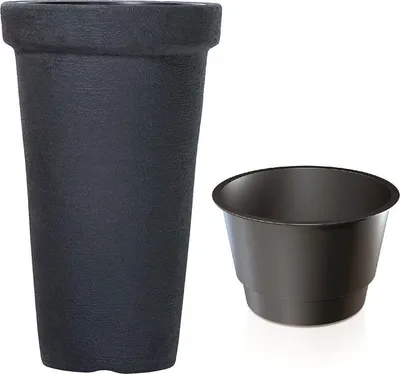 Immagine prodotto di Květináč CLASSIC TOWER 30 cm - barva: antracit