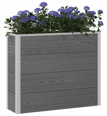 Immagine prodotto di Letto rialzato da giardino Grigio 100 x 30 x 22 cm