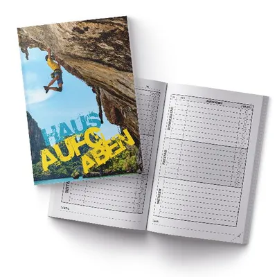 Produktbild von itenga Hausaufgabenheft Freeclimber (Motiv 37) DIN A5, 96 Seiten