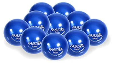Immagine prodotto di 10 palline Togu Faszio locali, Ø 4 cm - blu