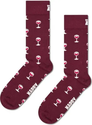 Produktbild von Hs By Happy Socks Glass Of Wine Lange Socken Rot EU 41-46 Mann Rot EU 41-46