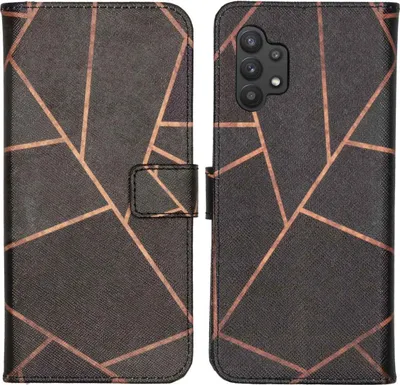 Image de imoshion Design Softcase Bibliothèque pour le Samsung Galaxy A32 (5G) - Noir Graphique