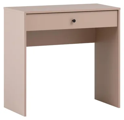 Kaptafel mit Schublade, 80x40x78,5 cm, Aprikosenfarbe