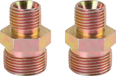 Produktbild von 2 Stk. M16 x 1,5mm auf M22 x 1,5mm Auto Adapter für gerade Luftrohrverschraubung