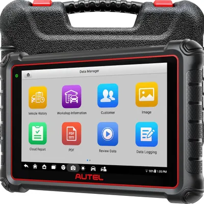 Produktbild von Autel OBD2 Diagnosegerät MaxiCOM MK900: 2026 Neue Ver. von MX808S, MK808BT PRO, 40+ Service, 3000+ Aktive Tests