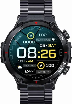 Produktbild von Gravity Smartwatch für Herren Chamm schwarz One size