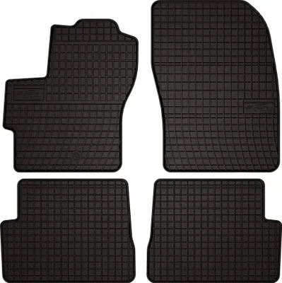 Immagine prodotto di Tappetini auto in gomma adatto per Mazda 3 I BK (2003-2009, hatchback) neri, set 4 pz, con fissaggi