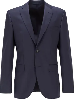 Image de Boss - Blazer « Johnstons1 » pour homme GT7575 (40L) (bleu foncé)
