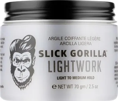 Obrázok produktu pre Krémová pomáda na vlasy Slick Gorilla Lightwork 70g