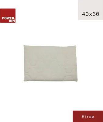 Produktbild von POWER INN® Hirsekissen 40 x 60 cm | Füllung aus 100% Hirseschalen