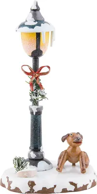Produktbild von Winterkinder Bello unter der Laterne (12cm) von Hubrig Volkskunst