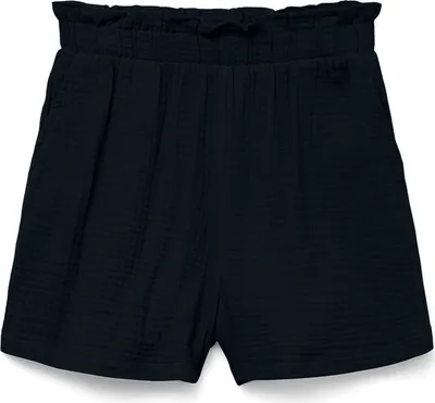 Produktbild von VERO MODA Paperbag Shorts mit elastischem Bund und Crepe Textur Größe: XS