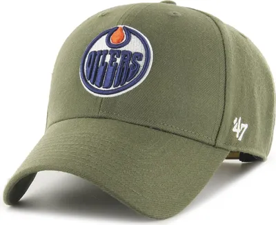Produktbild von 47 Brand Snapback Cap - NHL Edmonton Oilers sandalwood oliv