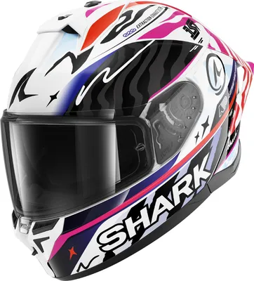 Produktbild von Shark Skwal Cup Speed Fancy Helm, weiß/schwarz/pink, S  (55/56)