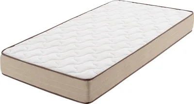 A mattress on a white background.