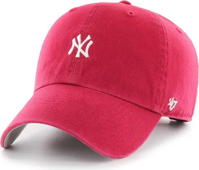 Produktbild von '47 Brand MLB New York Yankees BASE RUNNER '47 Clean Up Cap Dark Red