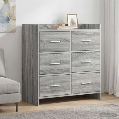 Immagine prodotto di Credenza vidaXL Grigio Sonoma 75 x 33 x 80 cm in materiale composito
