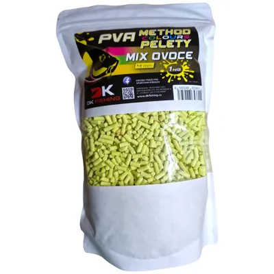 Image de DK Fishing pellets PVA Method Color Fruit 1kg