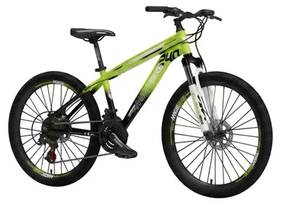 Immagine prodotto di Bicicletta per Ragazzi 24" Predator Cambio Shimano Tourney TZ 21V Verde