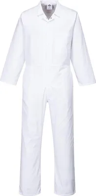 Produktbild von Portwest - Overall für Herren/Damen Unisex - Nahrungsmittelindustrie PW239 (S) (Weiß)