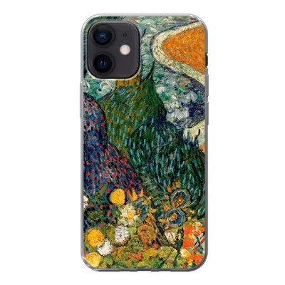 Produktbild von MuchoWow® Handyhülle Schutzhülle Hülle für iPhone 12 Erinnerungen an den Garten von Etten - Vincent van Gogh Silikon Softcase Handy Hülle - Schutzhülle