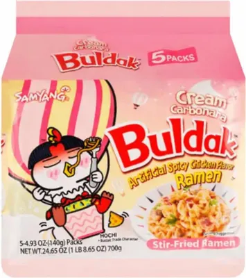 Produktbild von SAMYANG Buldak Cream Carbonara 140g