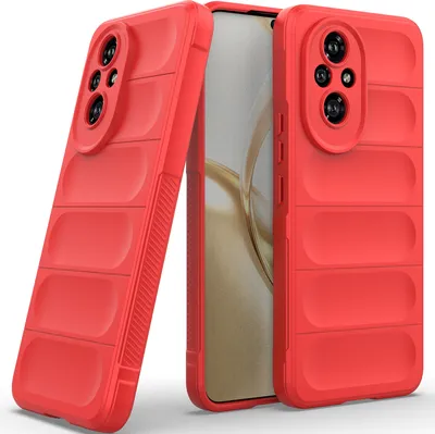 Obrázek produktu pro Pouzdro pro Honor 200 Měkké TPU Silikonové Nárazuvzdorné Ochranné Pouzdro červené