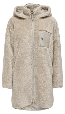 Produktbild von ONLY Damen Onlsascha Sherpa Otw Noos Jacket, Cuban Sand, XS-S EU