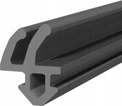 Produktbild von DQ-PP Fensterdichtung | Schwarz | 50 Meter | S-1388 Rehau | PVC Fenster | Gummidichtug Dichtung Dichtband | Kunststofffensterdichtungen | ALU Profildi