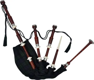 Produktbild von Schottischer Dudelsack Great Highland Grüner Black Watch Tartan