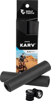 Produktbild von Wolf Tooth Karv Grips Black 6.5 Lenkergriff