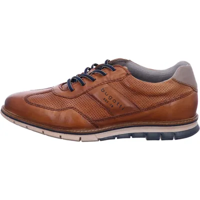 Zdjęcie produktu dla Męskie sznurowane buty koniakowy brąz SIMONE COMFORT by BUGATTI od rozmiaru 41 do 46